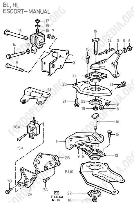 Ford Escort Mkiii  Orion Mki  1981