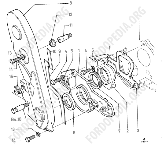 Pinto OHC engines - Timing Gear Covers