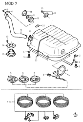Fuel Tank And Related Parts (VAN)