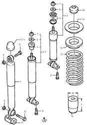 Rear Springs And Shock Absorbers  