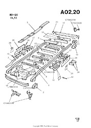 ford transit custom parts diagram