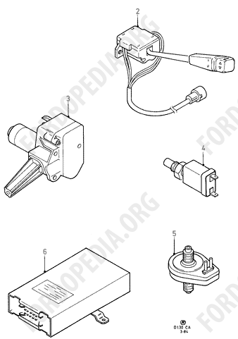 Ford Escort MkIII/Orion MkI (1981-1986) - Speed Control  