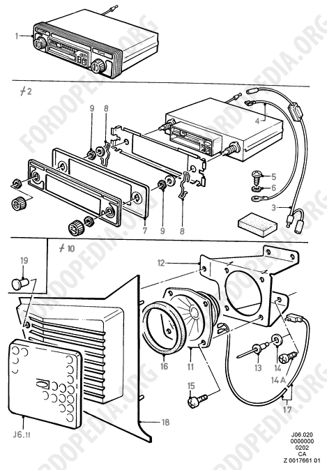 Ford Escort MkIII/Orion MkI (1981-1986) - Audio Equipment - Original Fit  