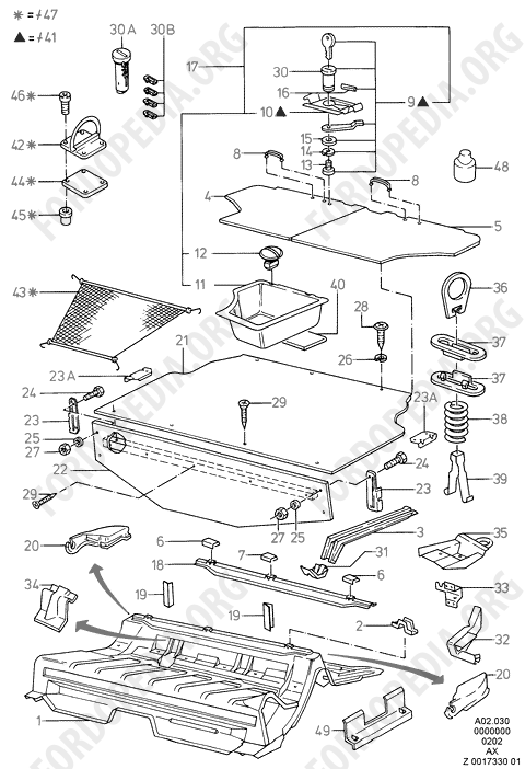 Ford Fiesta MkI/MkII (1976-1989) - Floor Pan - Intermediate And Rear