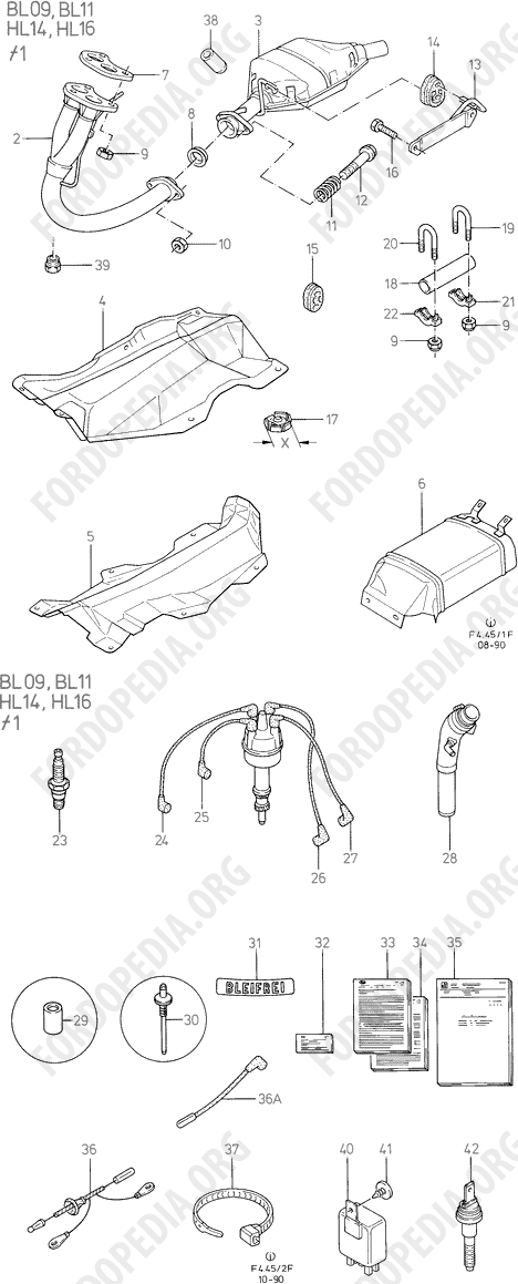 Ford Fiesta MkI/MkII (1976-1989) - Catalyst Installation Kits