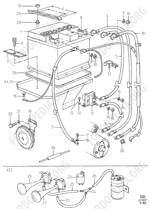 Ford Fiesta MkI/MkII (1976-1989) - Radiator And Fan