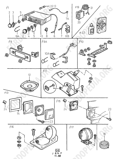 Ford Fiesta MkI/MkII (1976-1989) - Audio Equipment - Accessory