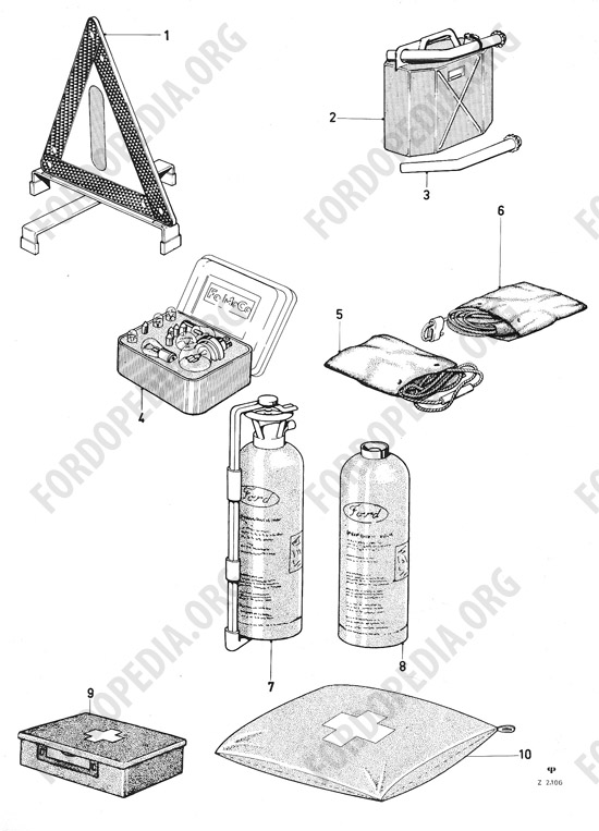 Ford Consul/Granada MkI (1972-1975) - Accessories