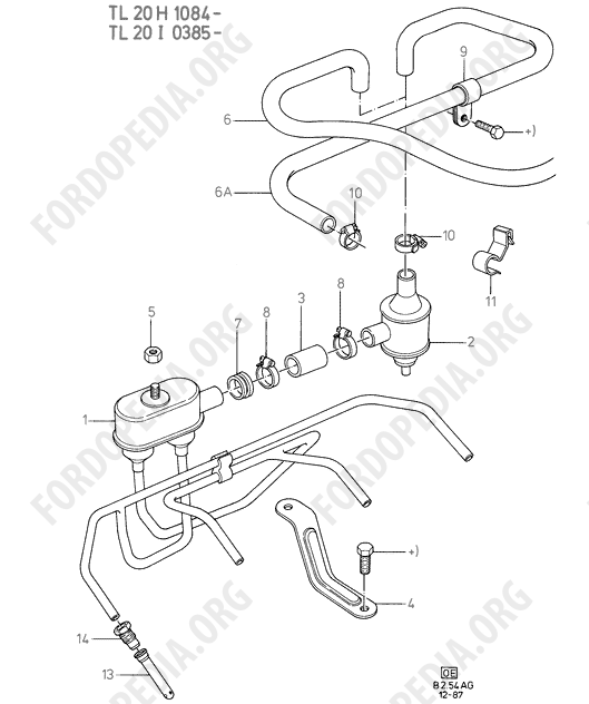 Pinto OHC engines - Exhaust Air Supply Box