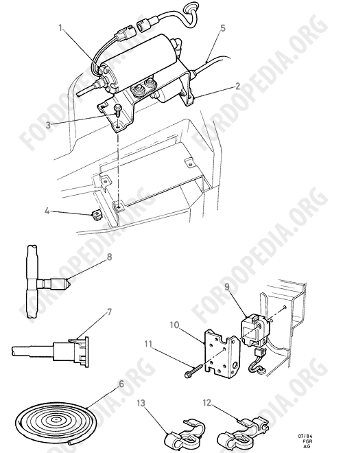 Pinto OHC engines - Fuel Pump And Filter