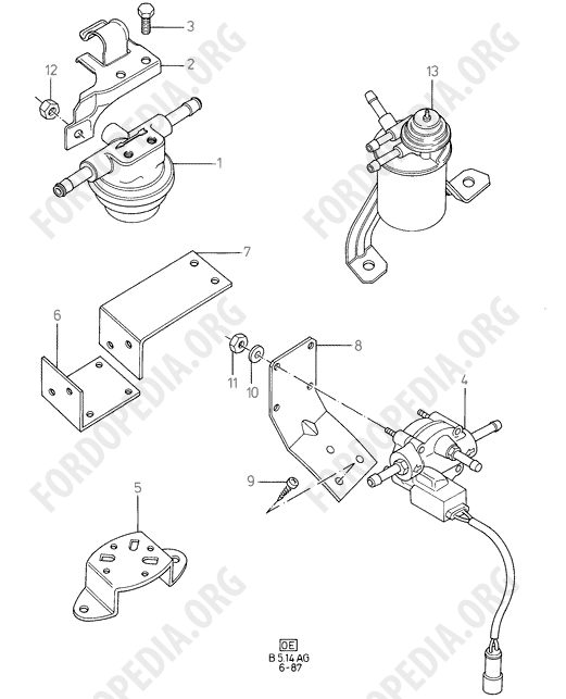 Pinto OHC engines - Fuel Flow Meter/Separator/Reg.Valve