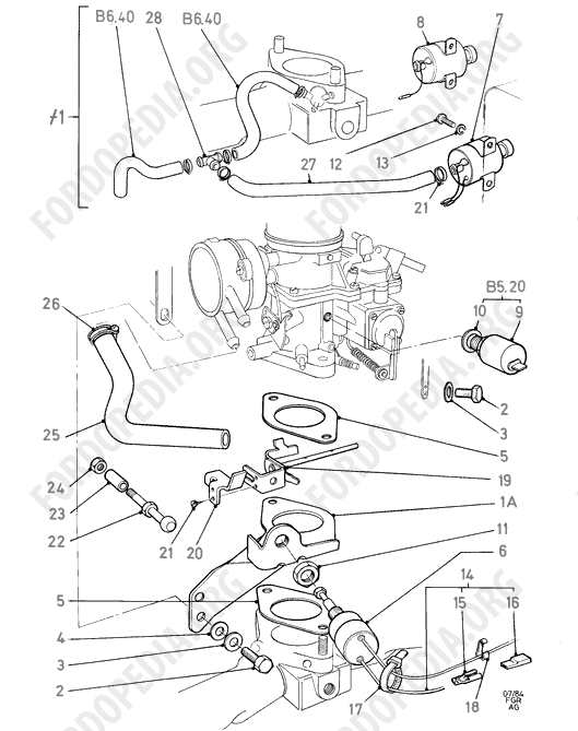 Pinto OHC engines - Engine Anti-Dieseling Kit