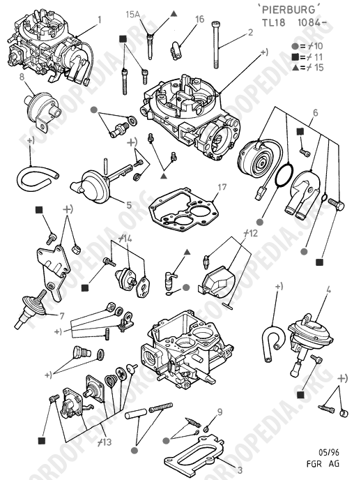 Pinto OHC engines - Carburettor - Automatic Choke