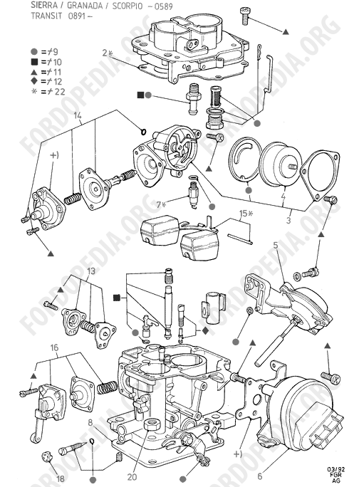 Pinto OHC engines - Carburettor - Automatic Choke