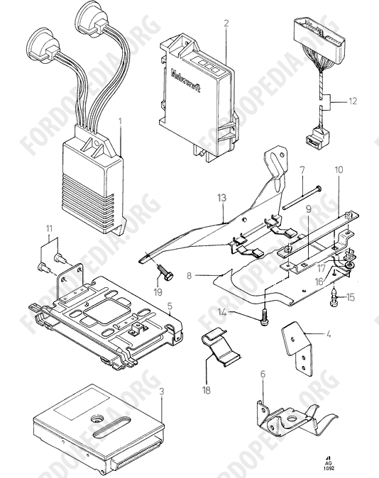 Pinto OHC engines - Modules - Electronic