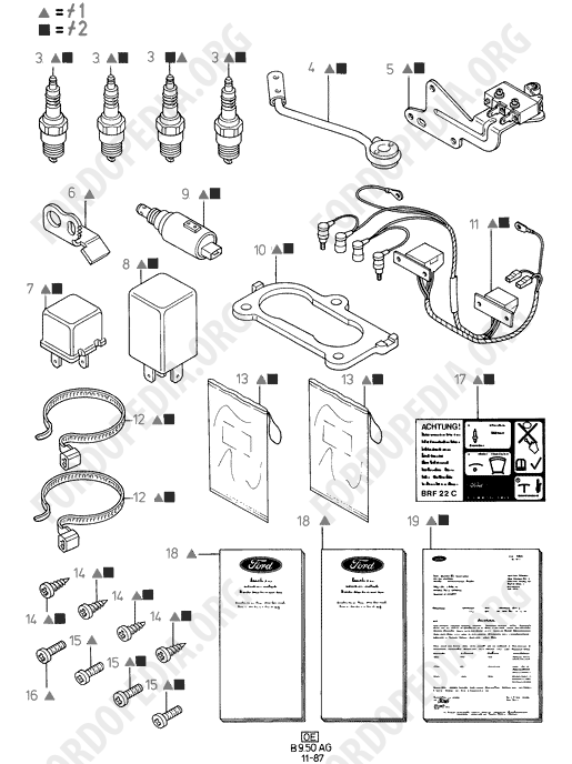 Pinto OHC engines - Kit - Fuel Shut Off