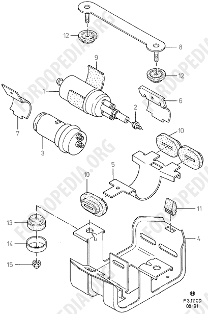 Ford Sierra MkI (1982-1986) - Fuel Feed Equipment (TV28)