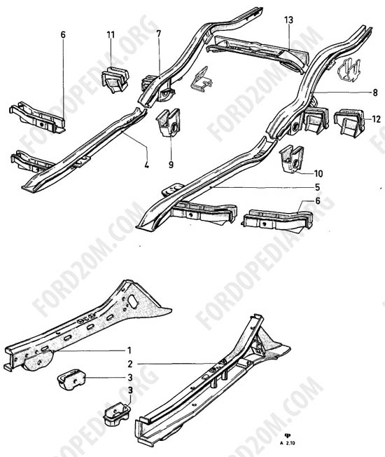 Ford Taunus 17m/20m P5/P7 - Members