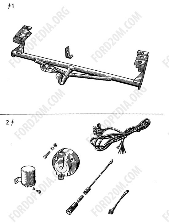 Ford Taunus 17m/20m P5/P7 - Towing bracket