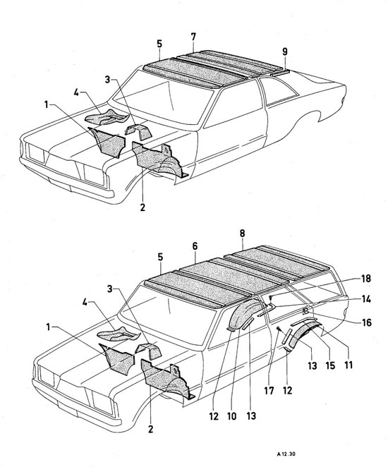 Ford Taunus/Cortina (1970-1975) - Insulators