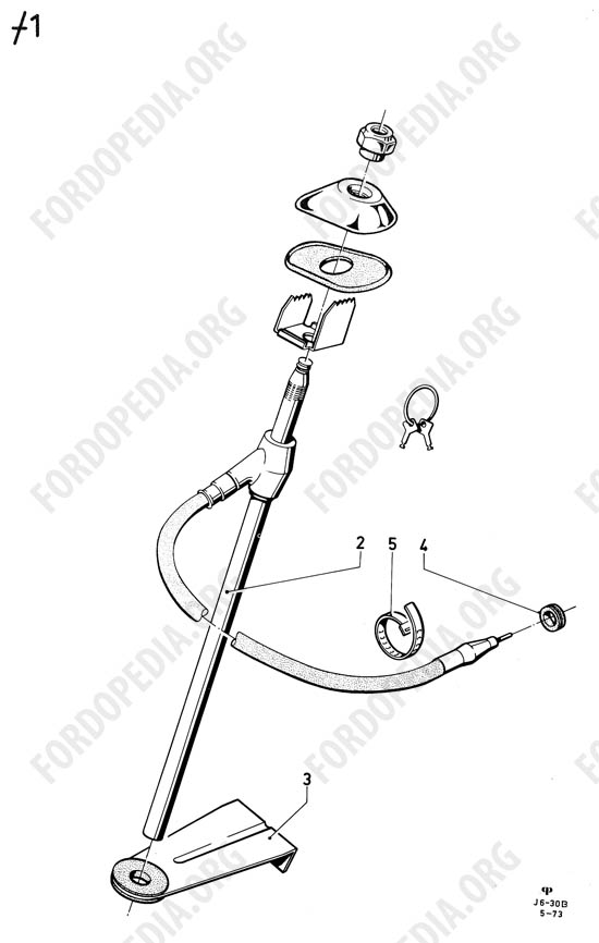 Ford Taunus/Cortina (1970-1975) - Collapsible antenna