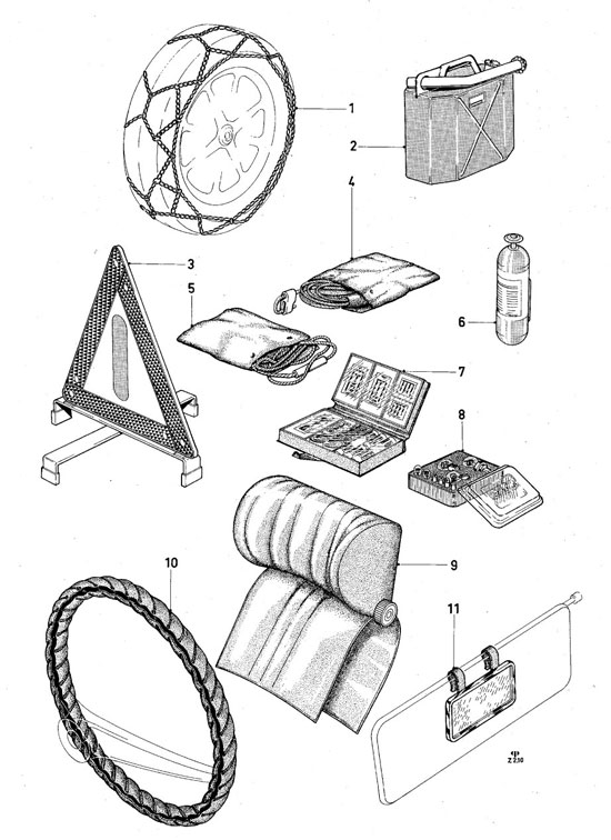 Ford Taunus/Cortina (1970-1975) - Accessories