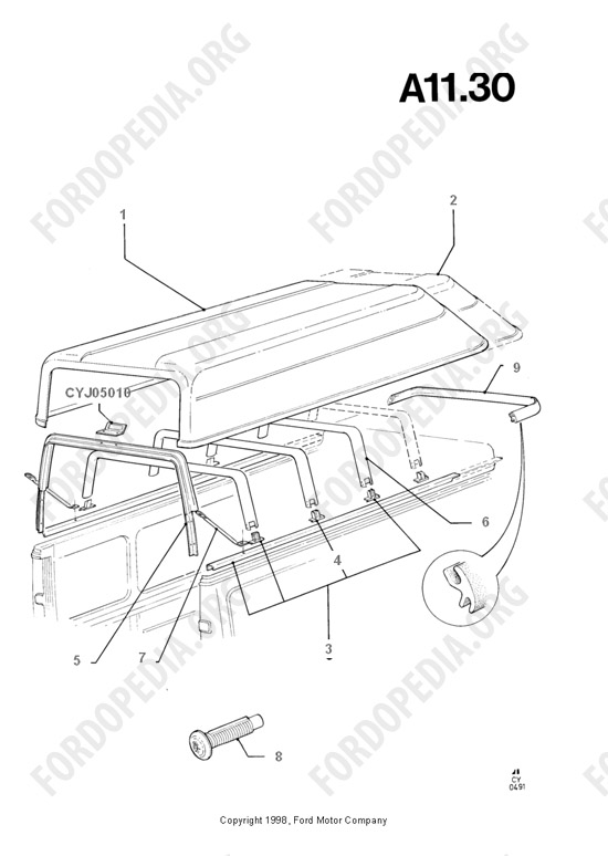 Ford Transit MkIII (1985-1991) - High Roof With High Doors