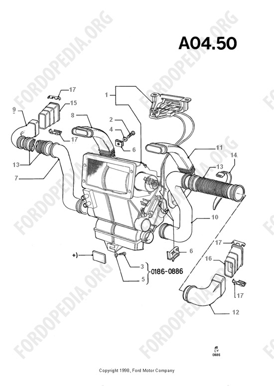 Ford Transit MkIII (1985-1991) - Heater