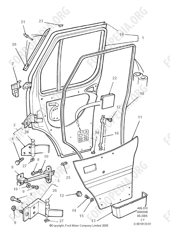 Ford Transit MkIII (1985-1991) - Front Doors