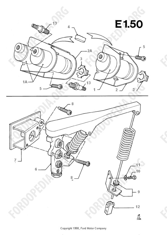 Ford Transit MkIII (1985-1991) - Brake System Valves