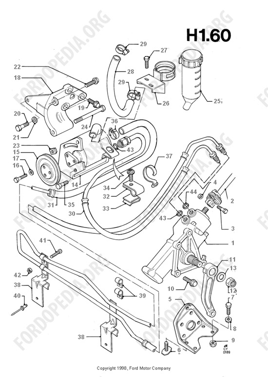 Ford Transit MkIII (1985-1991) - Power Steering