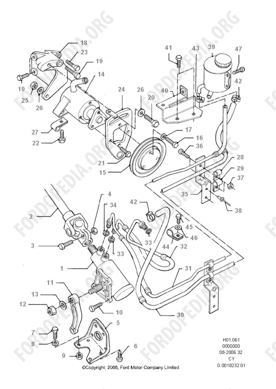 Ford Transit MkIII (1985-1991) - Power Steering