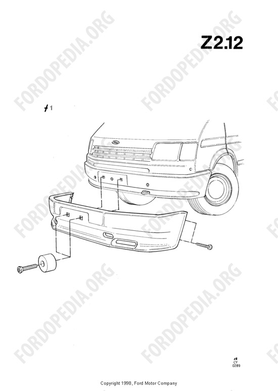 Ford Transit MkIII (1985-1991) - Front Spoiler