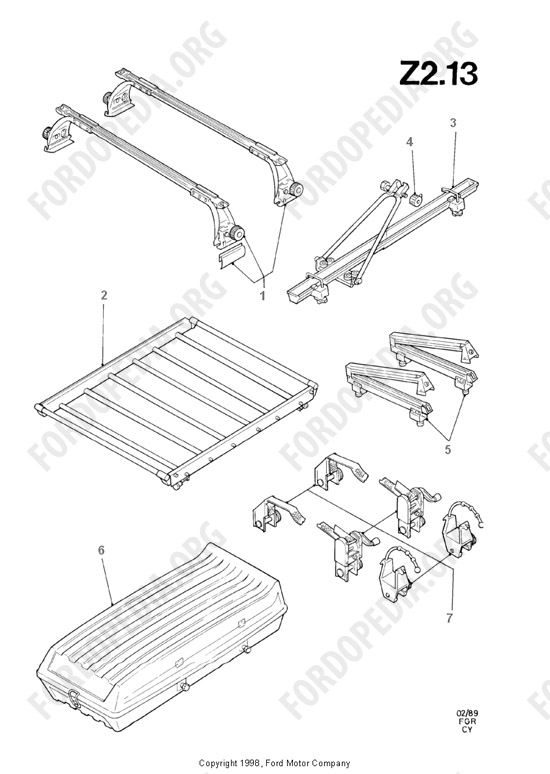 Ford Transit MkIII (1985-1991) - Roof Rack Systems