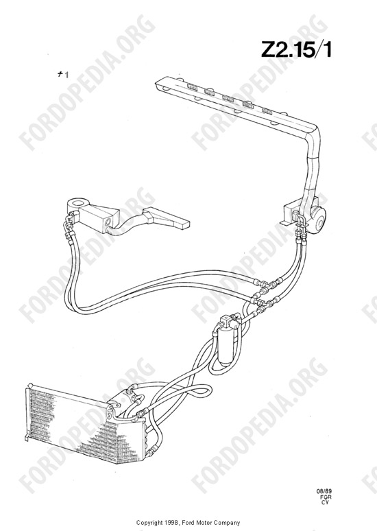 Ford Transit MkIII (1985-1991) - Air Conditioning System