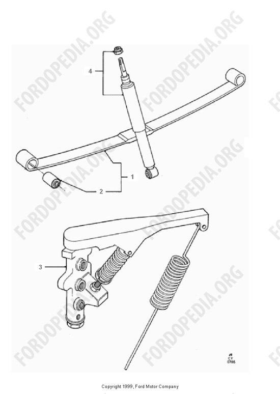 Ford Transit MkIII (1985-1991) - Front Axle Uprated To 1330Kg