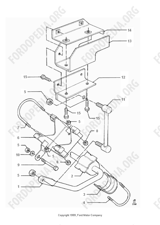 Ford Transit MkIII (1985-1991) - Rear Stabilizer Bar (130-190/100L)