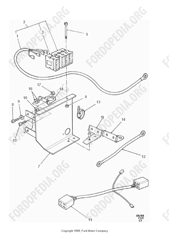 Ford Transit MkIII (1985-1991) - Additional Fuse Panel - 4 Fuses