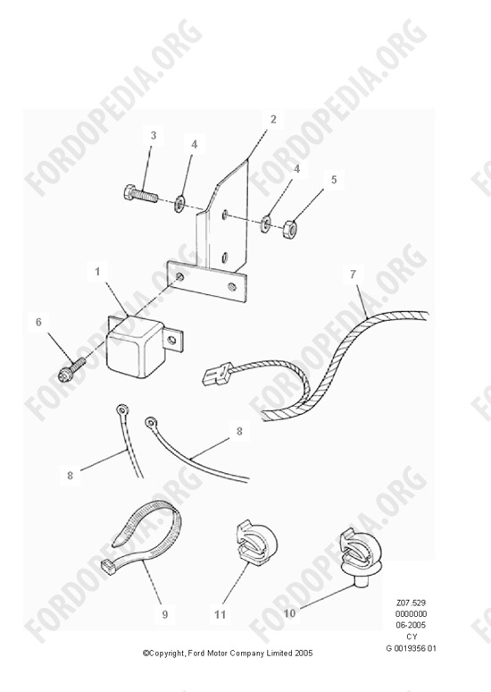 Ford Transit MkIII (1985-1991) - Battery Cut Off Relay