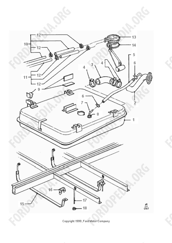 Ford Transit MkIII (1985-1991) - Steel Fuel Tank