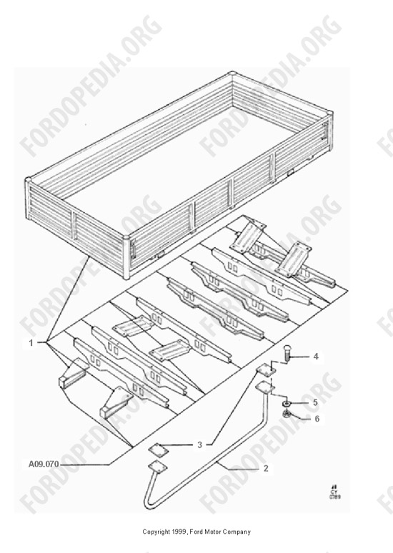 Ford Transit MkIII (1985-1991) - Steel Float For Ext.WB Chassis Cab