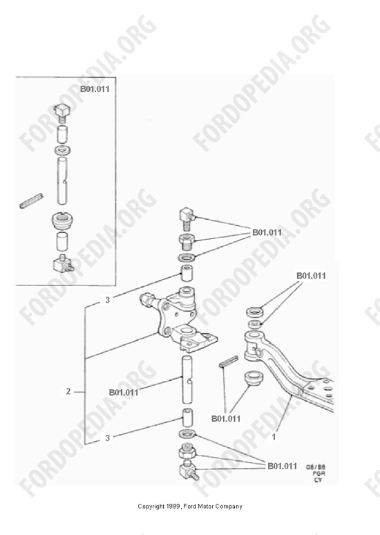 Ford Transit MkIII (1985-1991) - Heavy Duty Front Axle