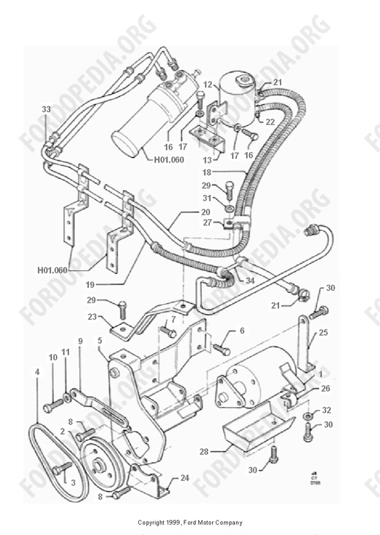 Ford Transit MkIII (1985-1991) - Power Steering For LWB With EV30