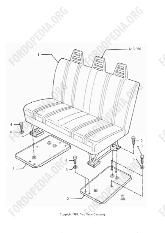 Ford Transit MkIII (1985-1991) - Nine Seat 100L With Headrests