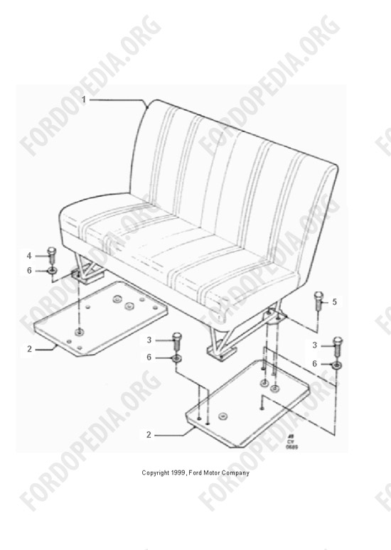 Ford Transit MkIII (1985-1991) - Nine Seat 100L Less Headrests