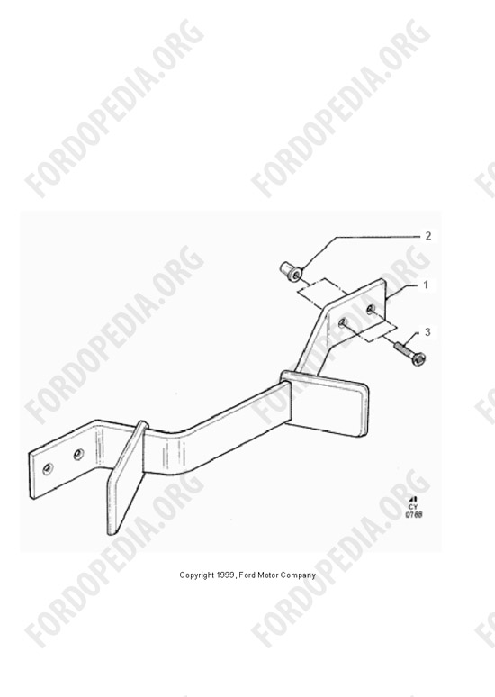 Ford Transit MkIII (1985-1991) - Grab Handle For Co-Driver