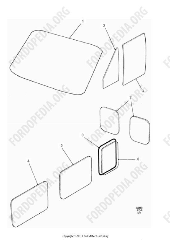 Ford Transit MkIII (1985-1991) - Armoured Windows