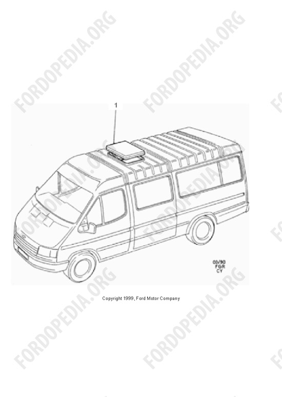 Ford Transit MkIII (1985-1991) - Roof Hatch