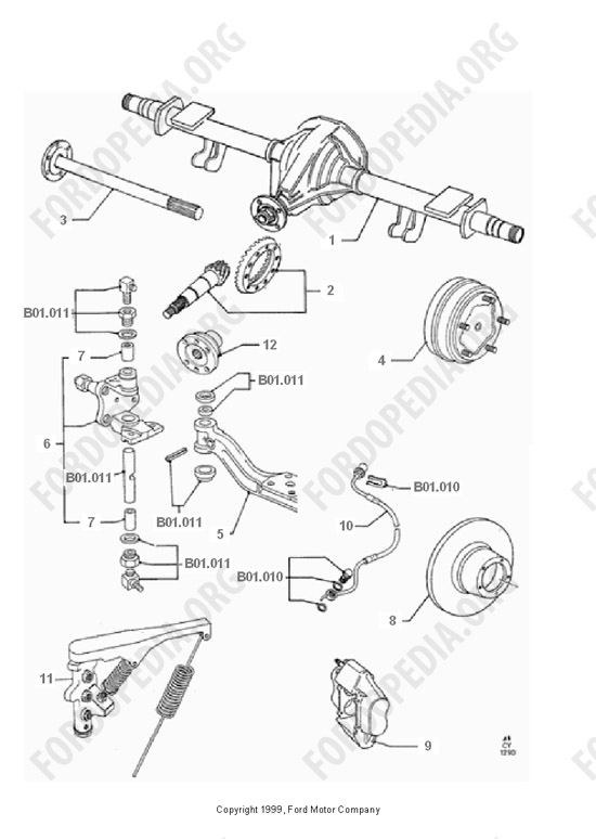 Ford Transit MkIII (1985-1991) - Uprated Brakes And Axles