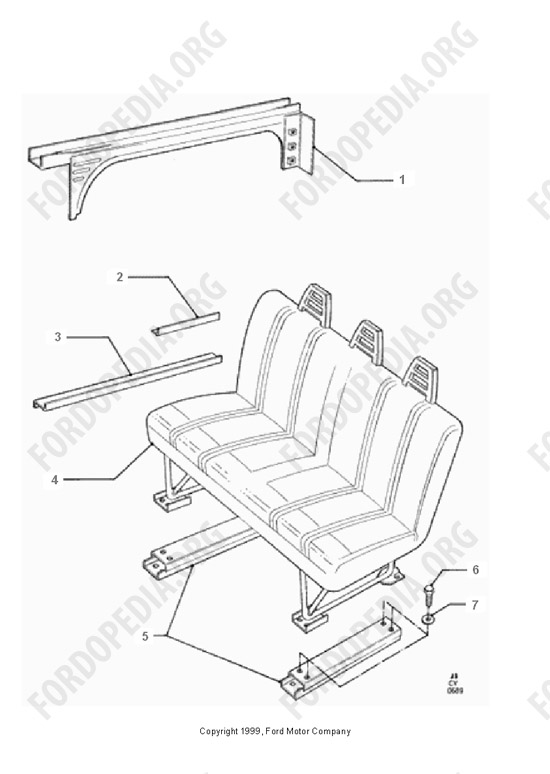 Ford Transit MkIII (1985-1991) - Prep Pack Double Cab With 3rd Door